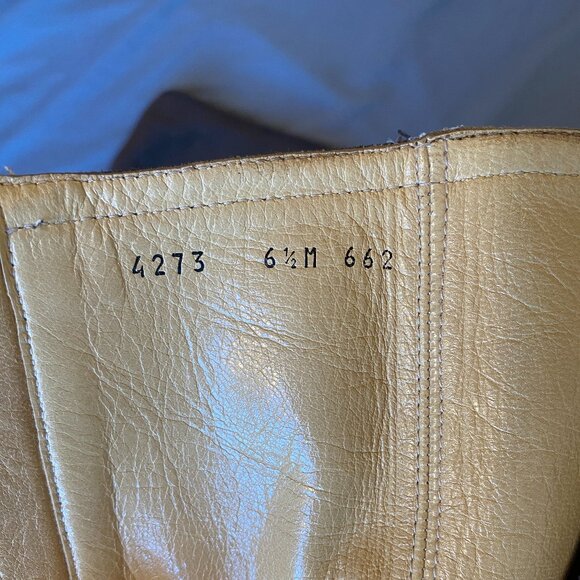 Vintage 90s Gravati Tall Boots Dark Brown Suede - Picture 6 of 7